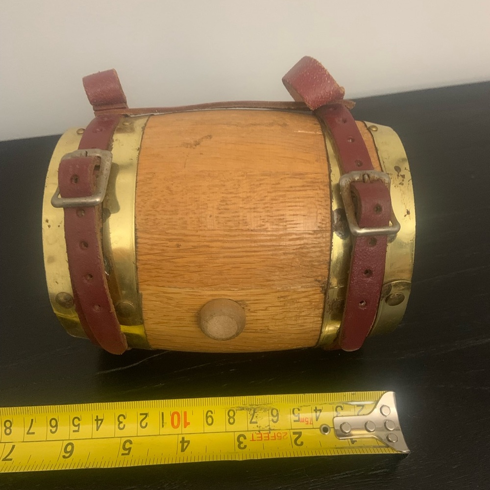 Vintage Saint Bernard barrel